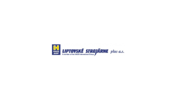 logo firmy Liptovksé strojárne plus,a.s.